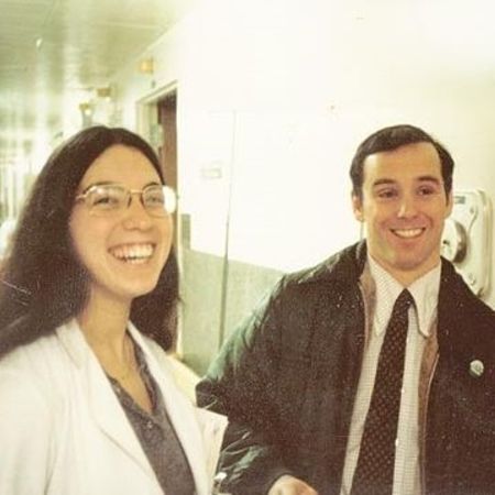 Howard and his wife during their college days